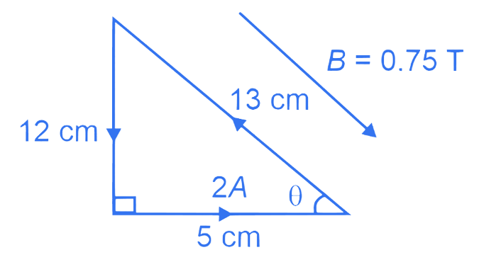 JEE Main 2023 (Online) 24th January Evening Shift Physics - Magnetic Effect of Current Question 13 English Explanation